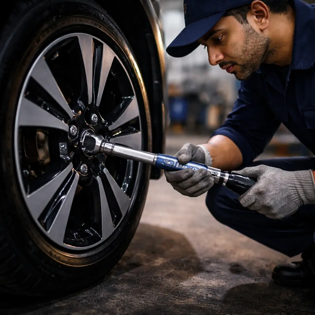 Laser Tyre Tread Depth Gauge (mm)